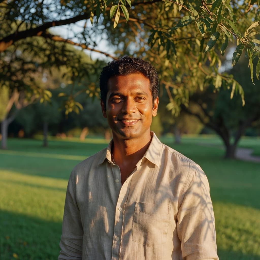 Natural Light Portrait AI portrait example created with SelfAI – AI Photo Studio